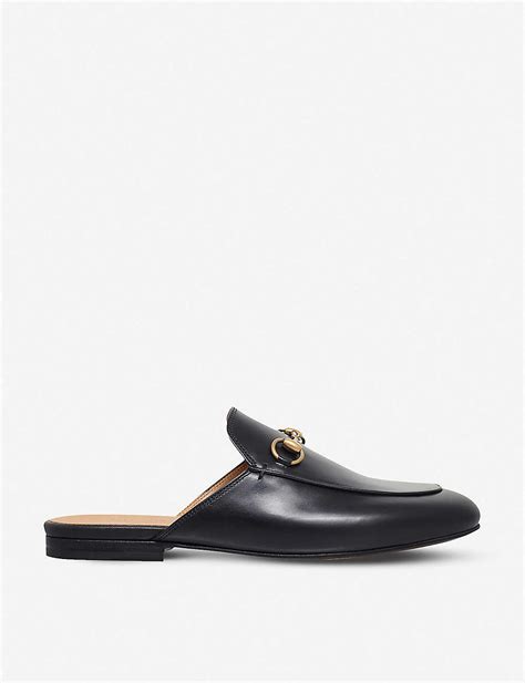 gucci loafers selfridges|gucci loafer backless.